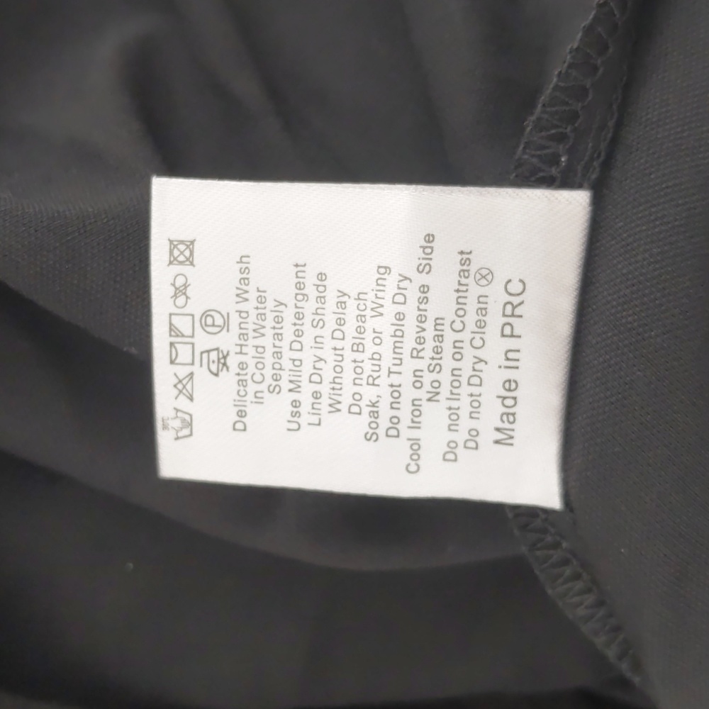 Pink Stitch Women's Dress Size 12 Black Fit & Flare Halter Neck Zip Boning NEW - Picture 16 of 16